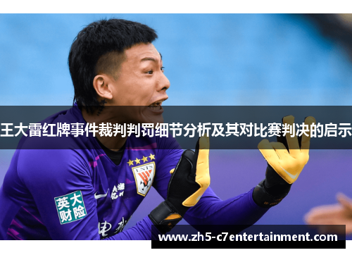 王大雷红牌事件裁判判罚细节分析及其对比赛判决的启示